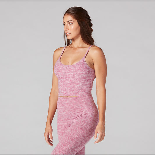 Tavi Cloud Cami Bra - Berry Space Dye