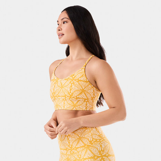 TaviSculpt® Boost Bra - Apricot Batik