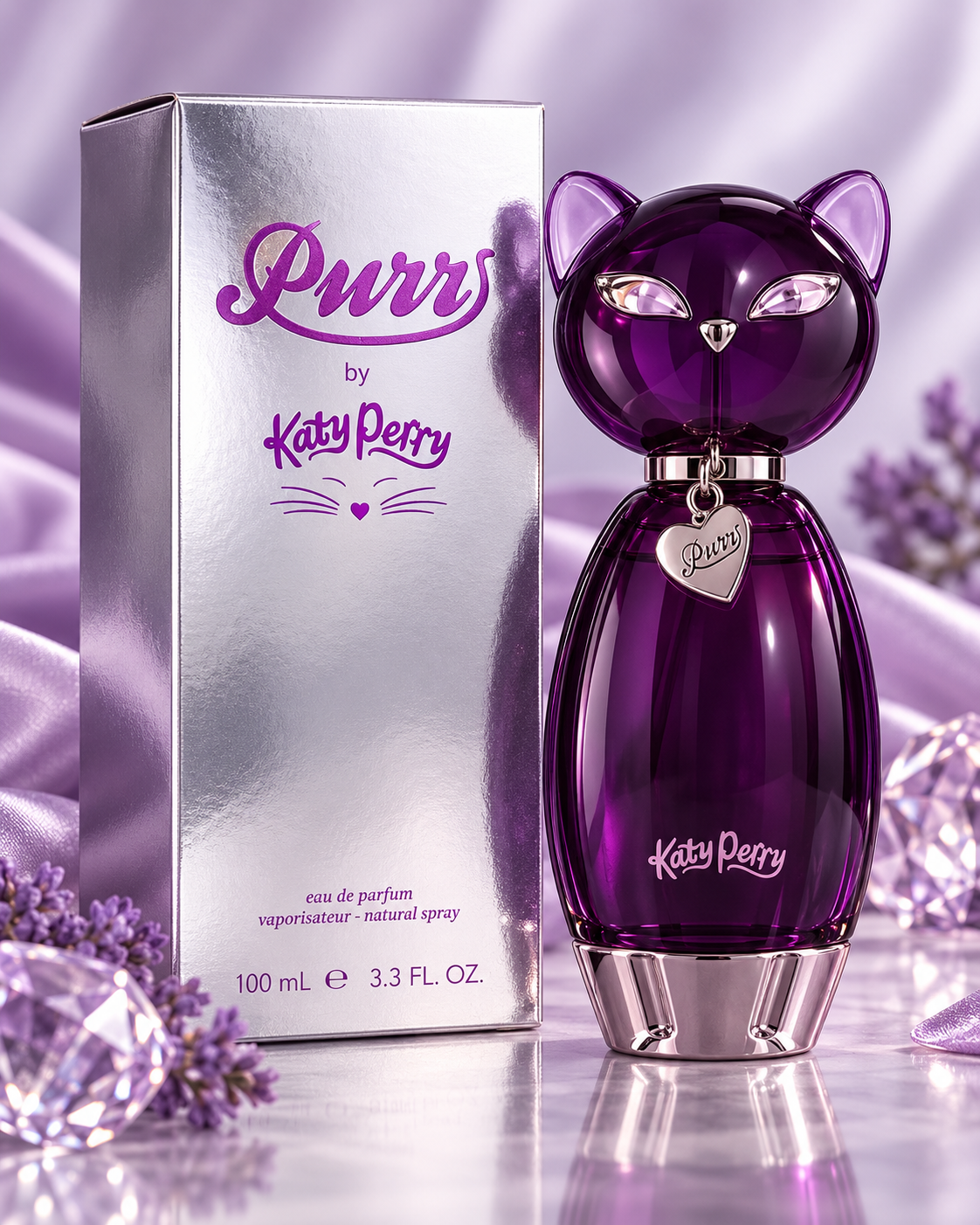 Katy Perry Purr Eau de Parfum – 100 mL / 3.4 fl oz
