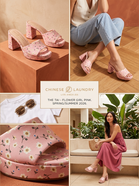 Chinese Laundry - Tai Floral Slide