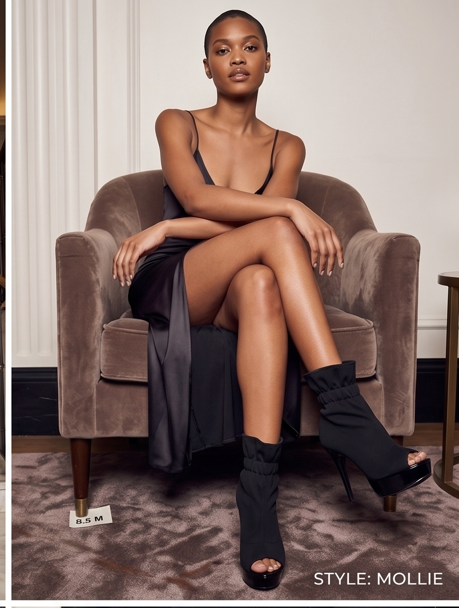 Chinese Laundry 'Mollie' Ruffle Peep-Toe Bootie