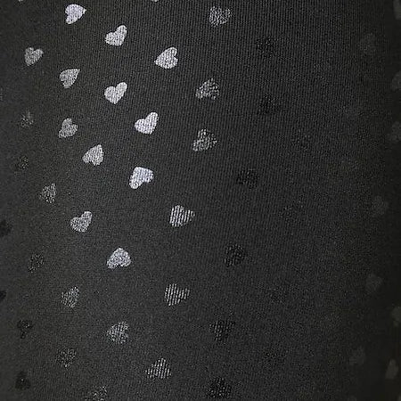 Beyond Yoga Black Hearts Bra
