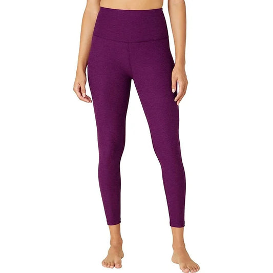 Legging taille haute Beyond Yoga Midi - Aubergine-Betterave