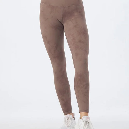 Legging pur taille haute Glyder - Mocha Tie-Dye