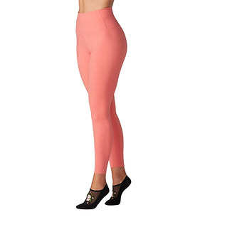 Tavi High Waisted 7/8 Yoga Leggings - Poppy