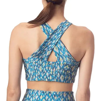 Emily Hsu - Surya Crop Turquoise