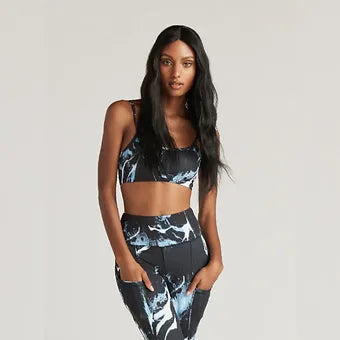 StrutThis - Legging London Bleu Lagon