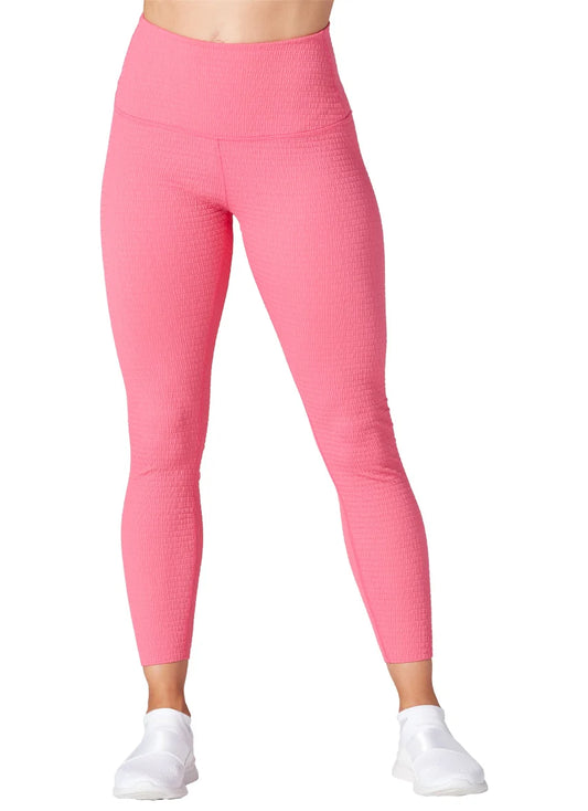 Seersucker High Waisted 7/8 Tight
