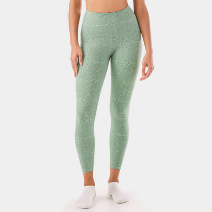 TaviSculpt® High Waisted 7/8 Legging - Sage Batik