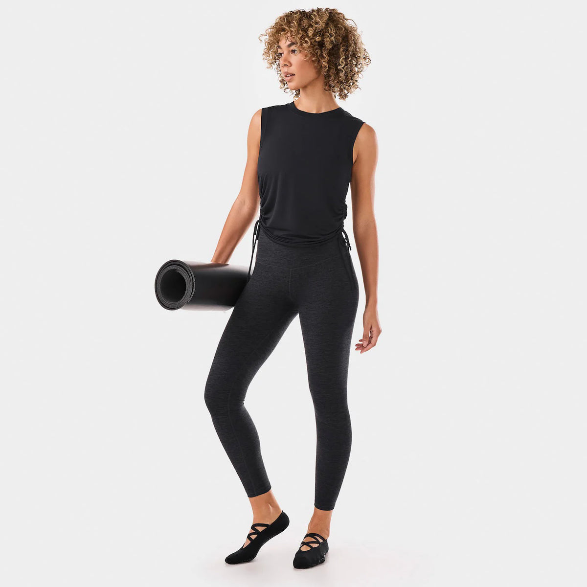 TaviLuxe® Crop Side Tie Tank