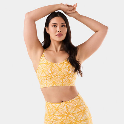 TaviSculpt® Boost Bra - Apricot Batik