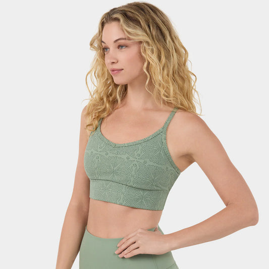 TaviSculpt® Boost Bra -  Sage Batik