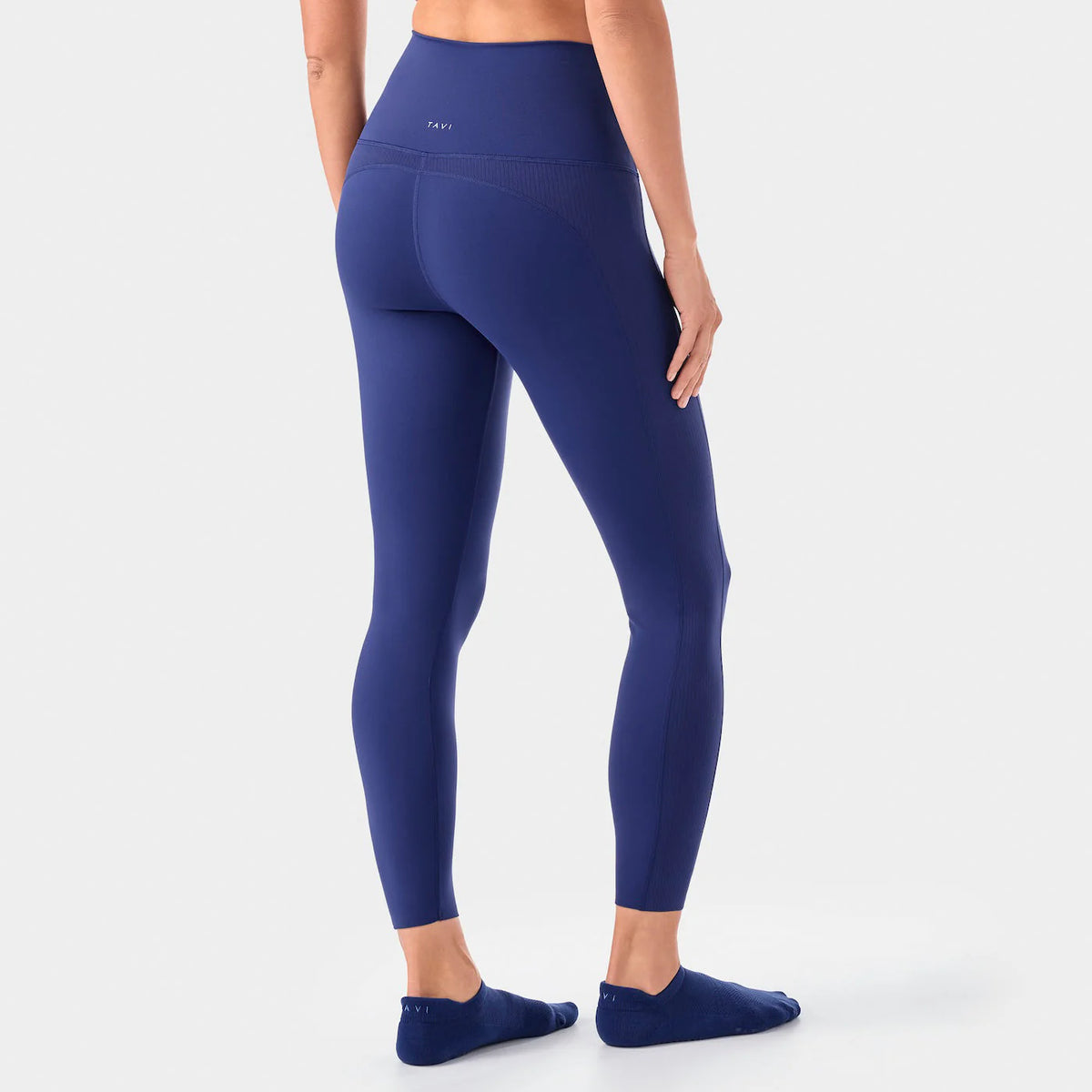 Calzas 7/8 TaviSculpt® Stride - Azul marino intenso