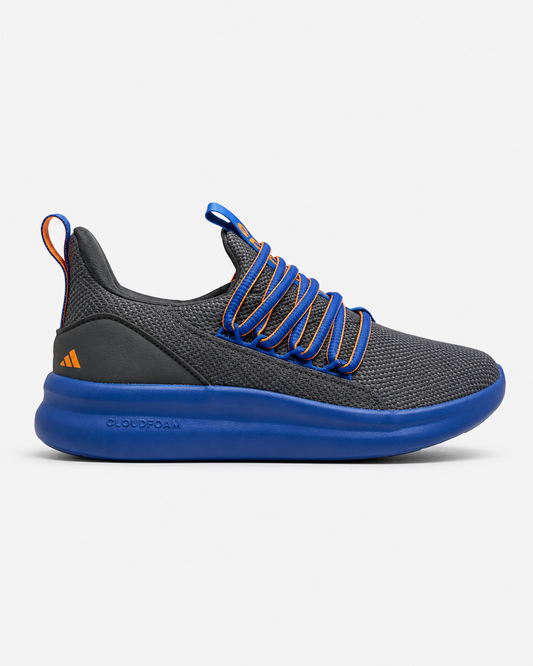 adidas Lite Racer Adapt 7.0 Slip-On Sneakers — Grey Six / Royal Blue