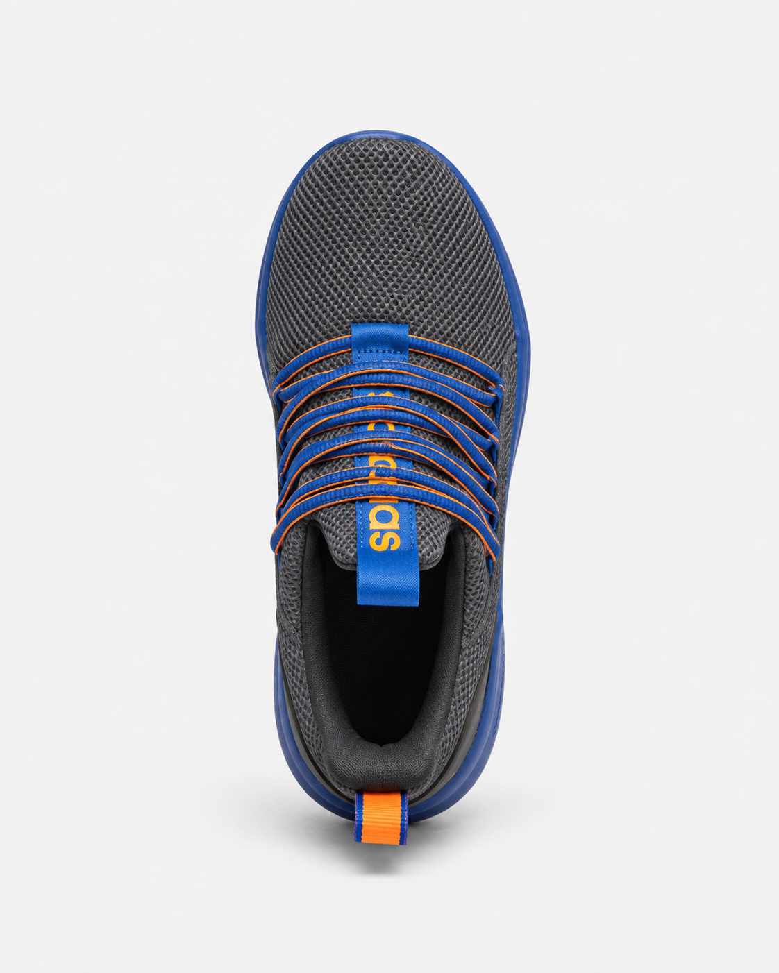 adidas Lite Racer Adapt 7.0 Slip-On Sneakers — Grey Six / Royal Blue