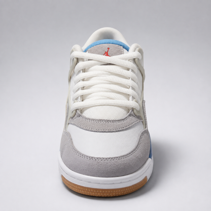Air Jordan 4 RM 'White/Neutral Grey-University Blue'