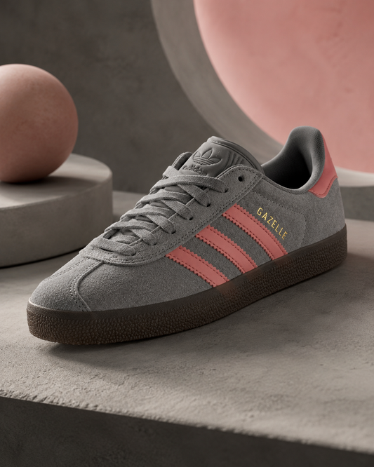adidas Originals Gazelle ADV 'Wonder Clay' – Grey Suede & Salmon