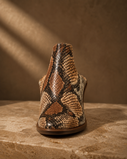 Chinese Laundry Springfield 'Python' Heeled Mule