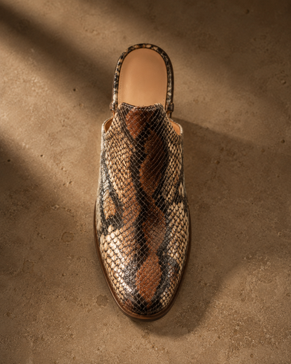 Chinese Laundry Springfield 'Python' Heeled Mule