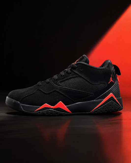 Jordan MVP 678 GS 'Infrared 23' – Stealth Black & Neon Red