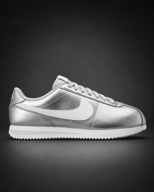 Nike Cortez 'Metallic Silver' Retro Lifestyle Sneaker