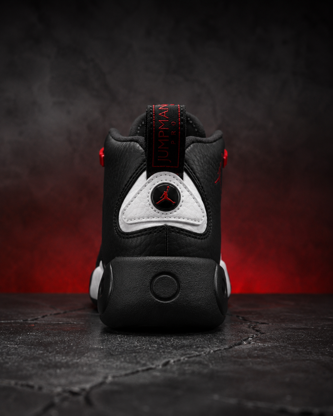 Jordan Jumpman Pro GS 'Black University Red'