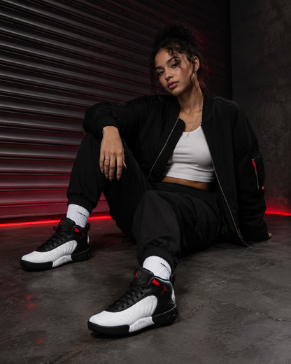 Jordan Jumpman Pro GS 'Black University Red'