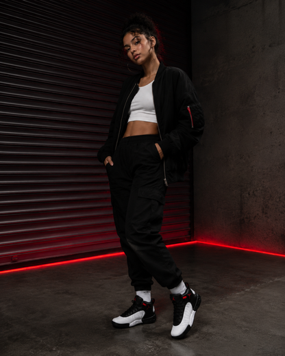 Jordan Jumpman Pro GS 'Black University Red'