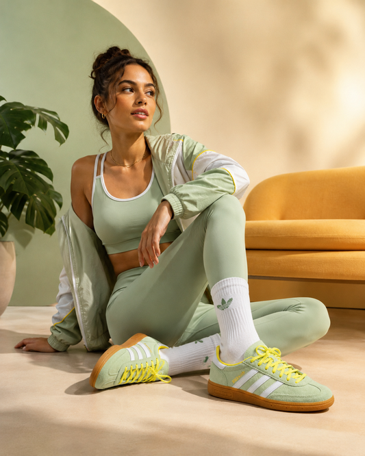 adidas Originals Handball Spezial W 'Pistachio & Solar Yellow'