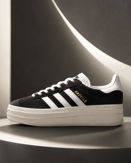 adidas Originals Gazelle Bold W 'Core Black & White'