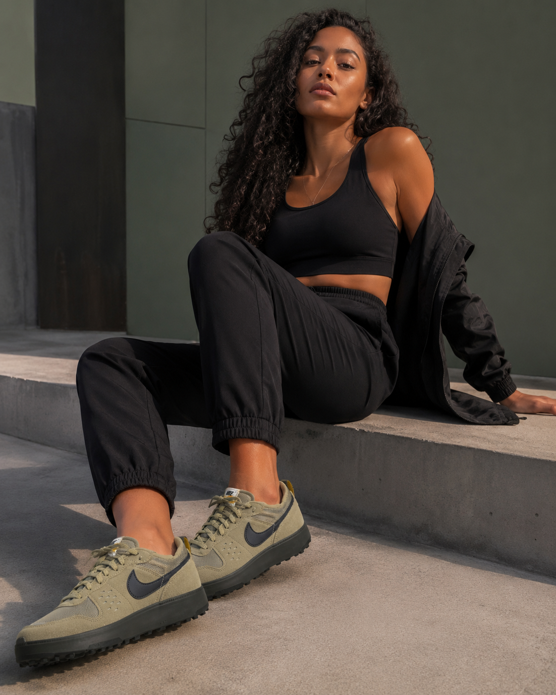 Nike C1TY "Surplus" – Light Army / Black / Cargo Khaki