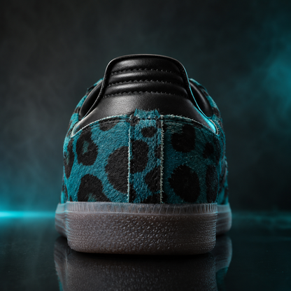 adidas Samba OG Women’s Sneakers – Semi Screaming Green Leopard