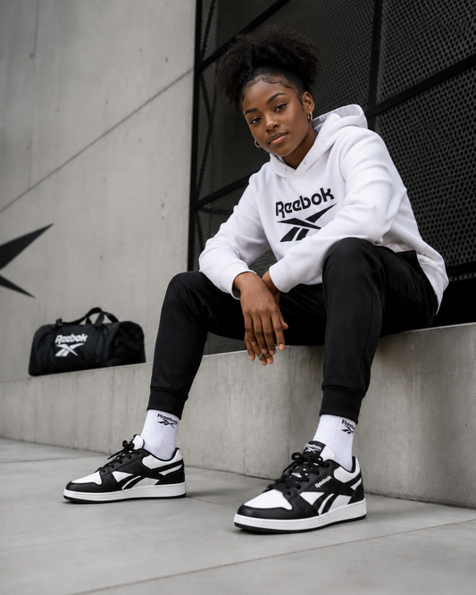 Reebok Royal Prime 2.0 Black & White Sneakers