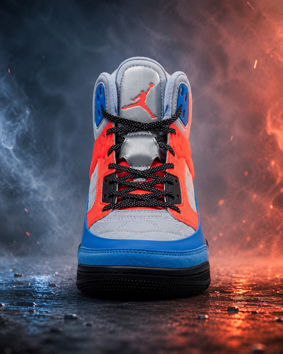 Jordan Winterized Spizike GS – Ghost / Hot Lava / Photo Blue