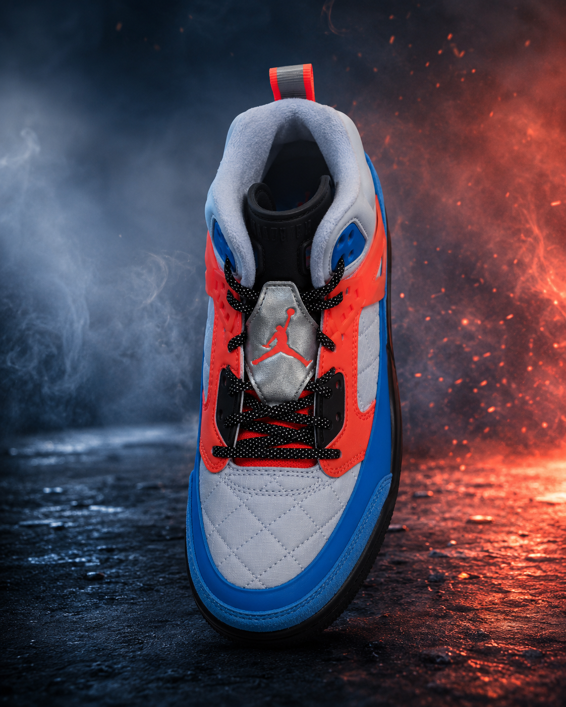 Jordan Winterized Spizike GS – Ghost / Hot Lava / Photo Blue