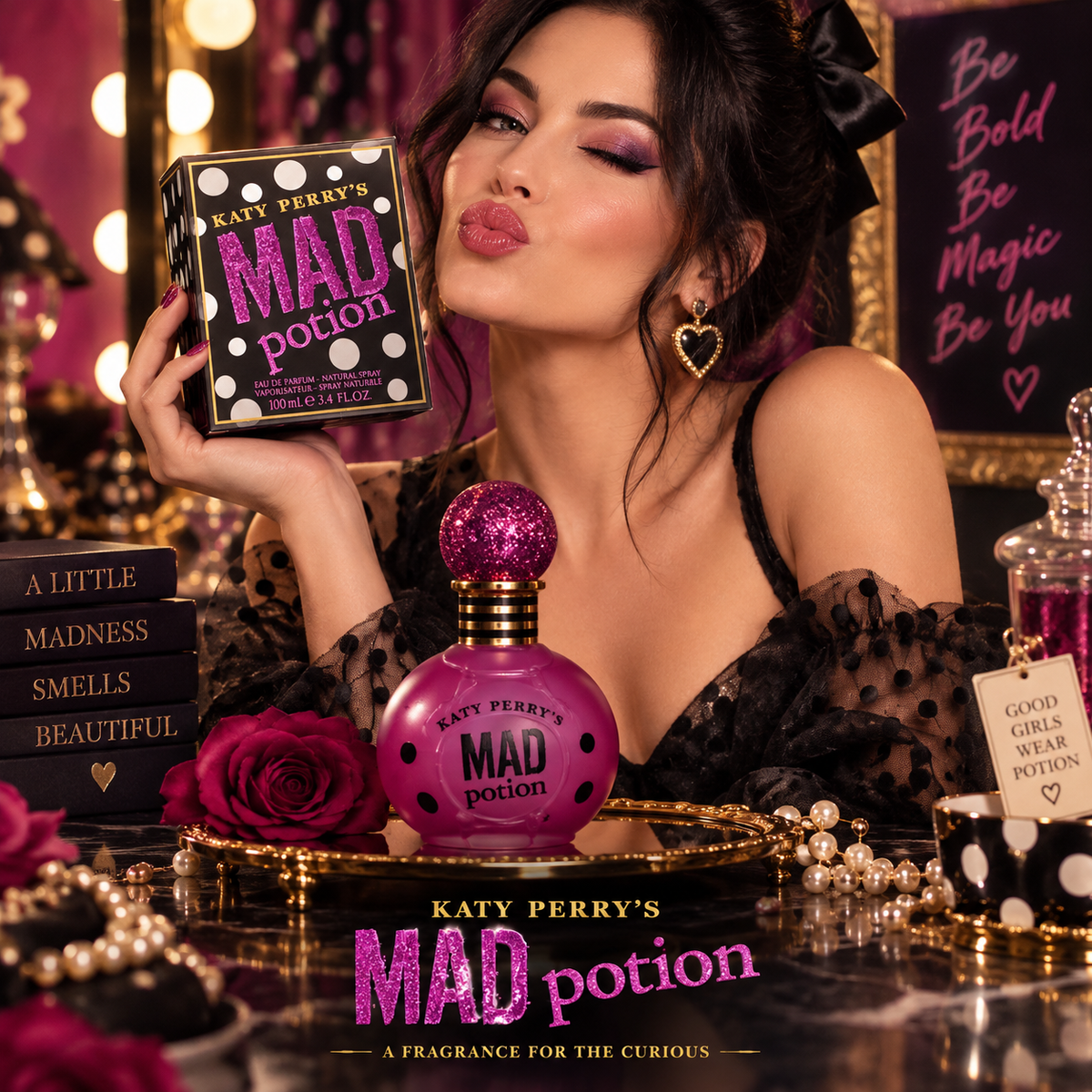 Mad Potion Eau de Parfum for Women, 3.4 oz / 100 mL