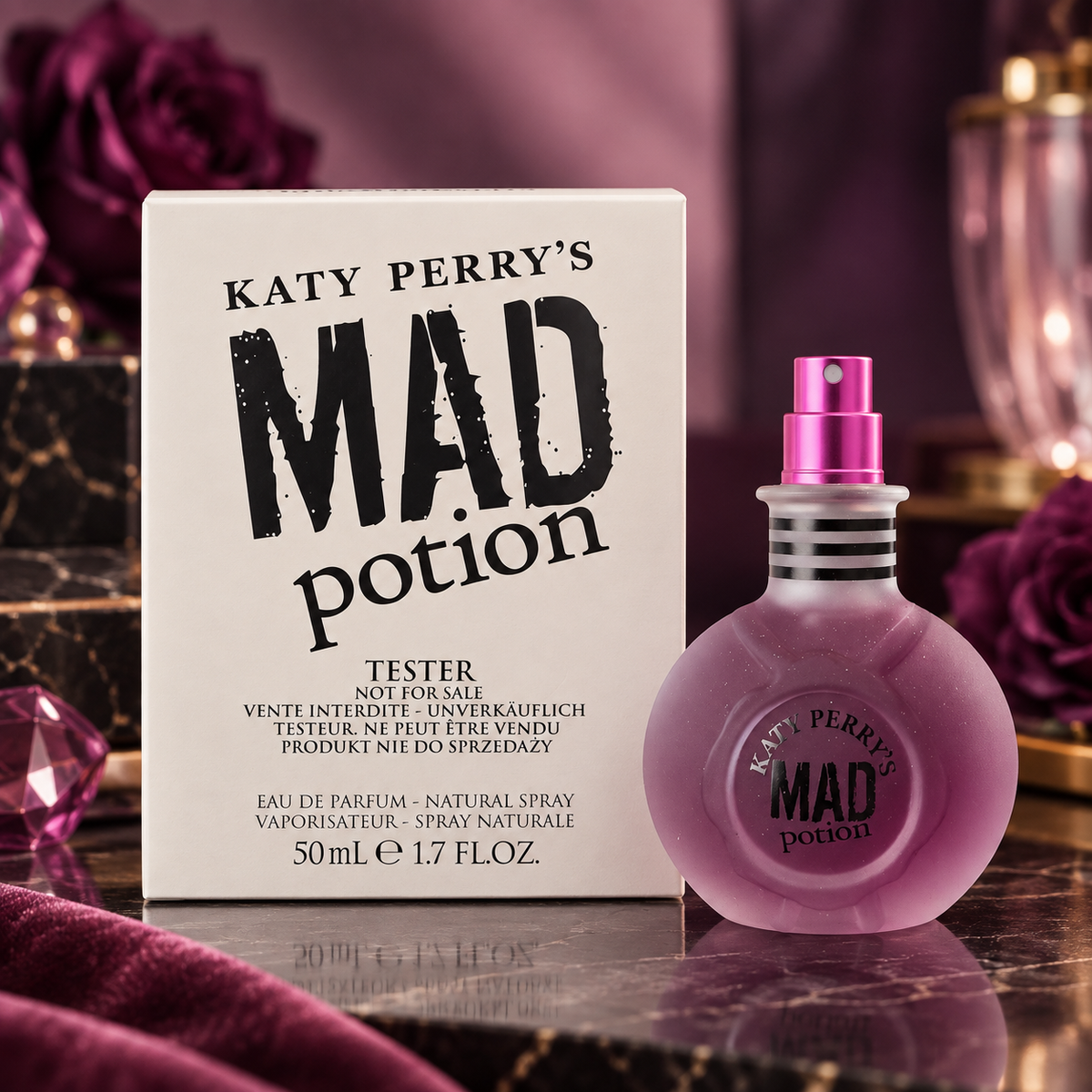 Mad Potion Eau de Parfum for Women, 3.4 oz / 100 mL