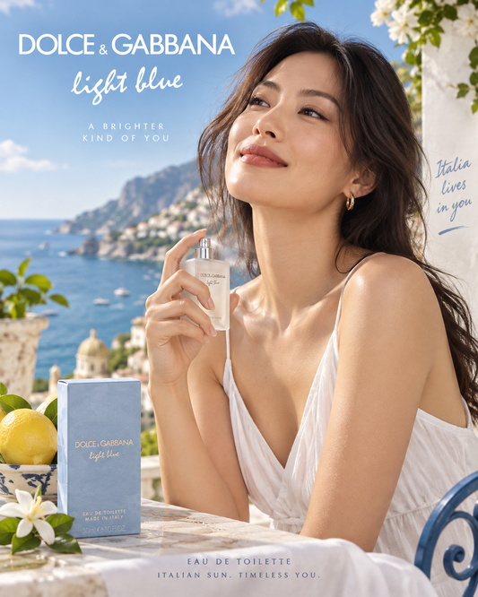 Dolce & Gabbana Light Blue Eau de Toilette 1 oz / 30 mL – New Sealed