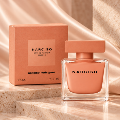 NARCISO Eau de Parfum Ambrée 1 oz / 30 mL – New Sealed