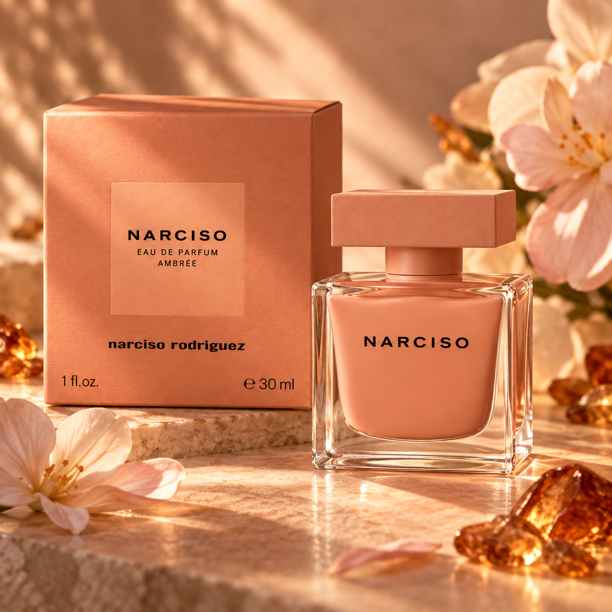 NARCISO Eau de Parfum Ambrée 1 oz / 30 mL – New Sealed