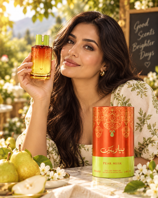 Arabiyat Prestige Pear Musk Eau de Parfum – 100 mL / 3.4 fl oz – New, Sealed
