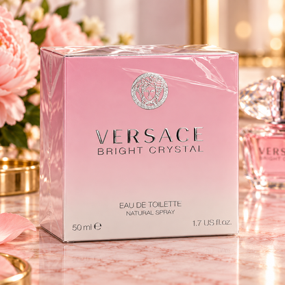Versace Bright Crystal Eau de Toilette Spray – 50 mL / 1.7 fl oz