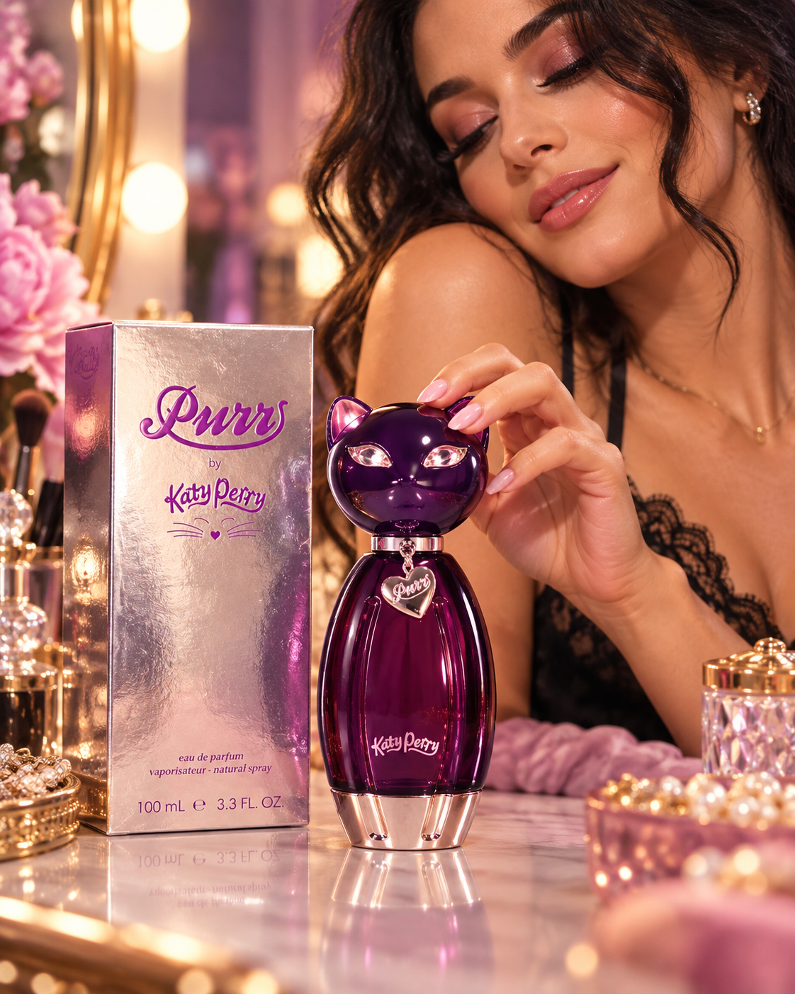 Katy Perry Purr Eau de Parfum – 100 mL / 3.4 fl oz