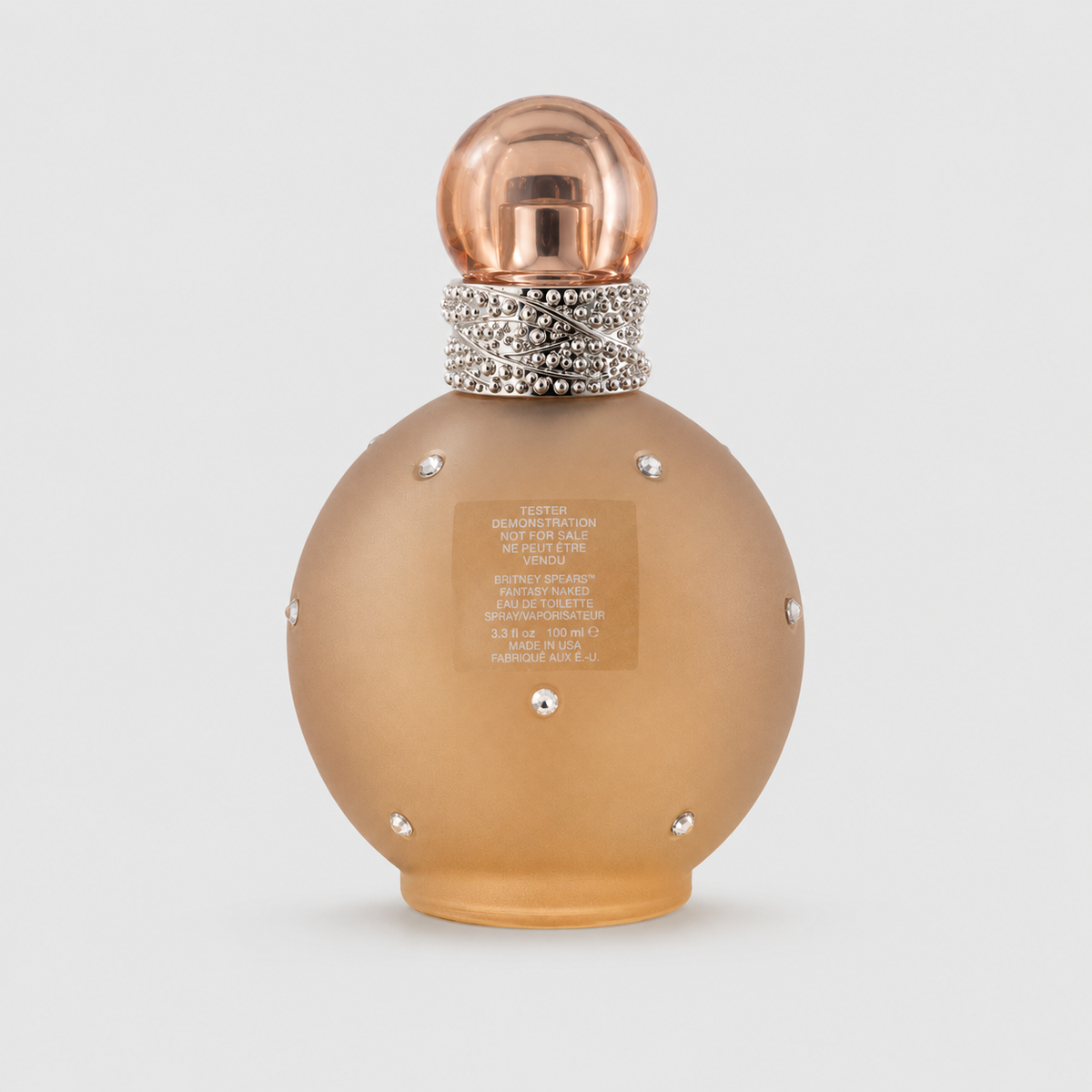 Britney Spears Fantasy Naked Eau de Toilette 3.3 oz / 100 ml – Tester + Cap