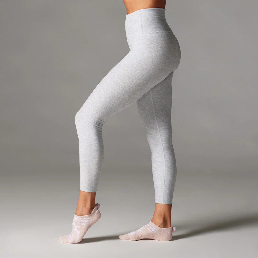 TaviCloud High Waisted 7/8 Legging - Ash