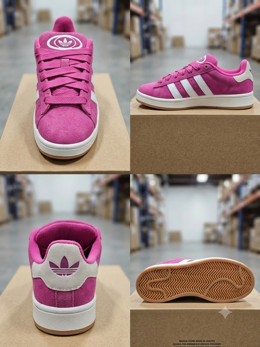 adidas Originals Campus 00s – Pink Fusion / Cloud White / Gum