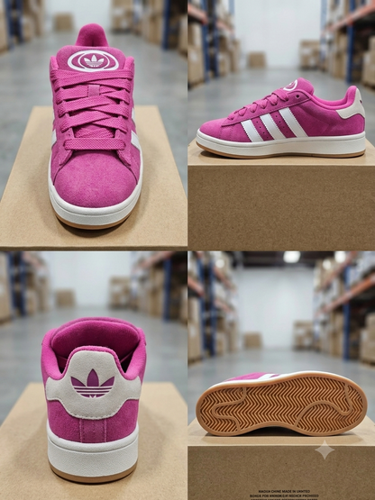 adidas Originals Campus 00s – Pink Fusion / Cloud White / Gum