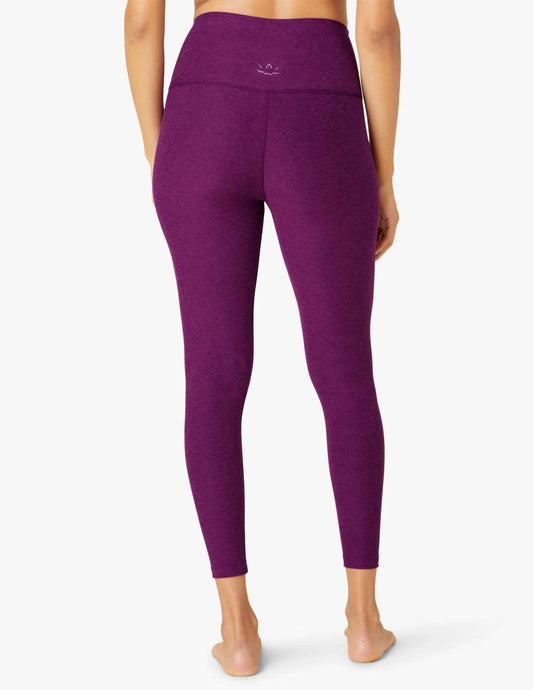 Beyond Yoga Midi High Waisted Legging - Aubergine-Beet
