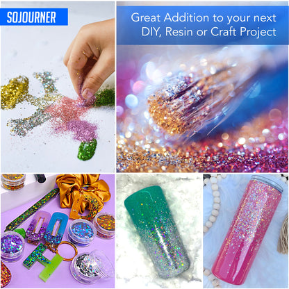 16 pack + 1 Cosmetic Holographic Body Glitter
