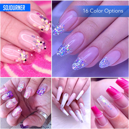 16 pack + 1 Cosmetic Holographic Body Glitter